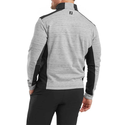 FootJoy Space Dye Thermal Herrenpullover Grey-Black