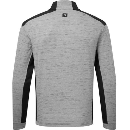 FootJoy Space Dye Thermal Herrenpullover Grey-Black