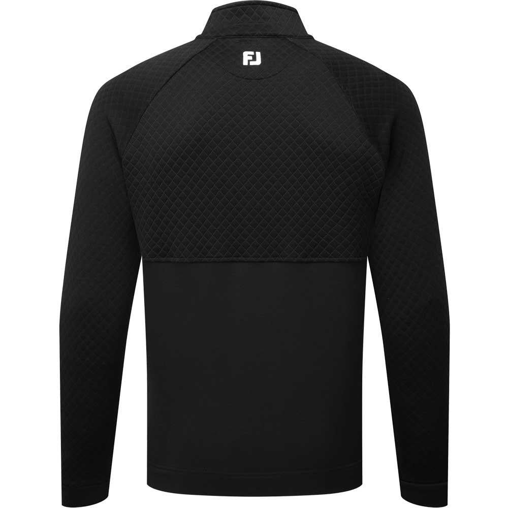 FootJoy Jacquard Thermal Herrenpullover Black