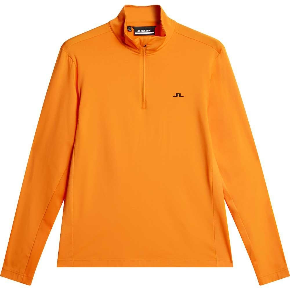 Lindeberg M Luke Quarter Zip Mid Layer Herrengolfpullover Orange