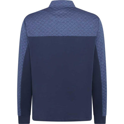 Penguin Mixed Media Heritage Block Herrenpullover Navy