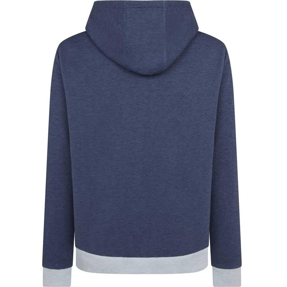Penguin 1/4 Zip Colour Block Herrenhoodie Navy