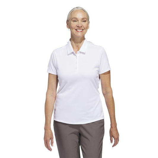 Adidas Adi Perf Damengolfpoloshirt White