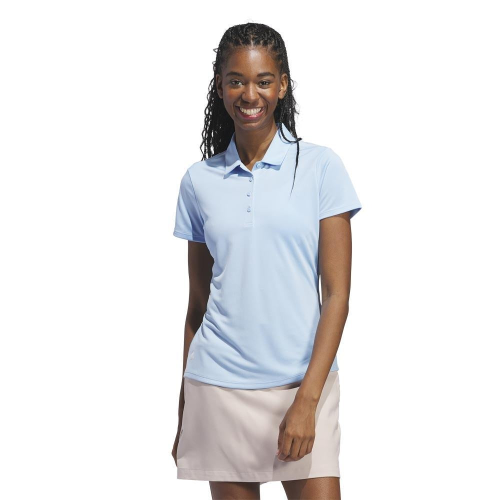 Adidas Adi Perf Damengolfpoloshirt Clear Sky