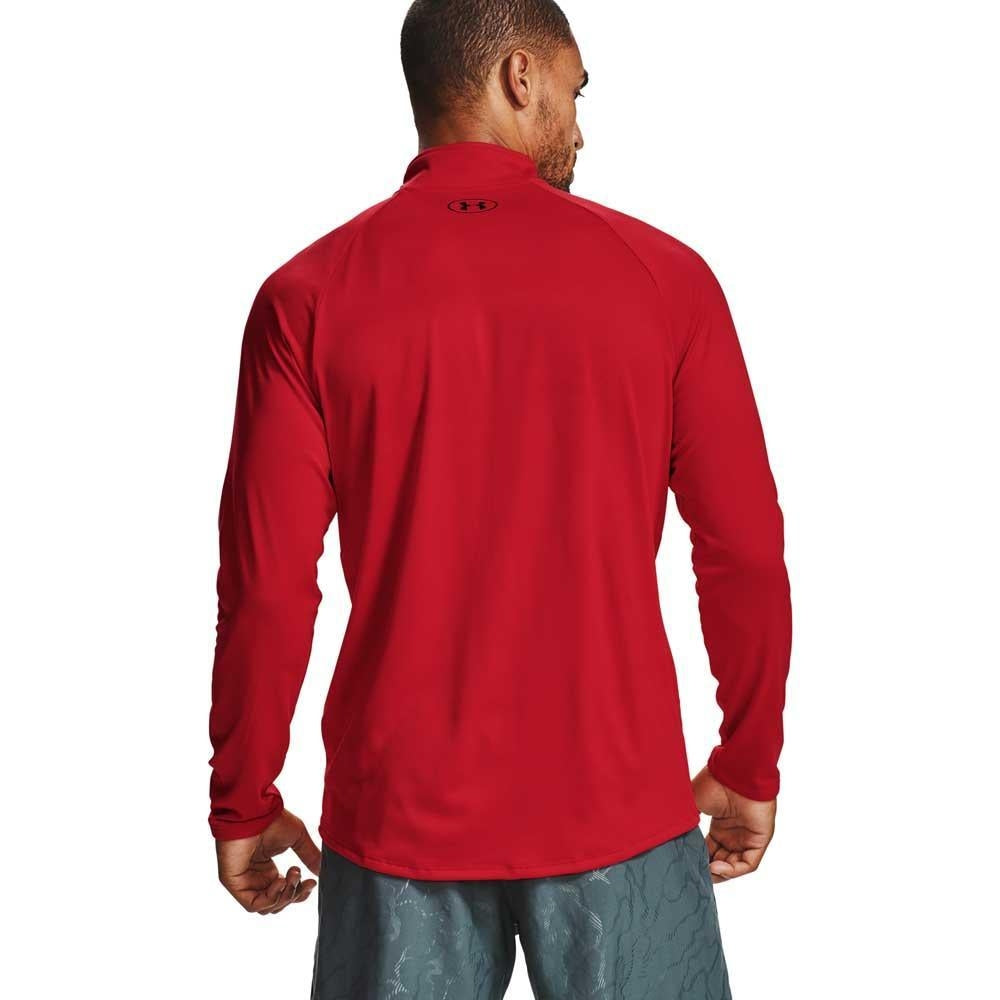 Under Armour UA Tech 2.0 1/2 Zip Herrengolfpullover Red