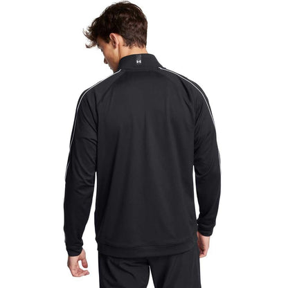 Under Armour Storm Midlayer HZ Herrengolfpullover Black-White
