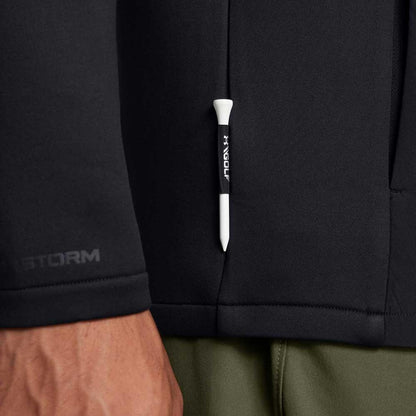 Under Armour Drive Pro Storm Hybrid Herrengolfpullover Black