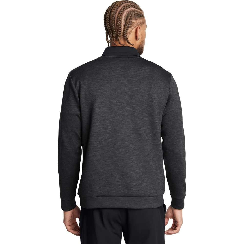 Under Armour Drive Midlayer Crew Herrengolfpullover Black