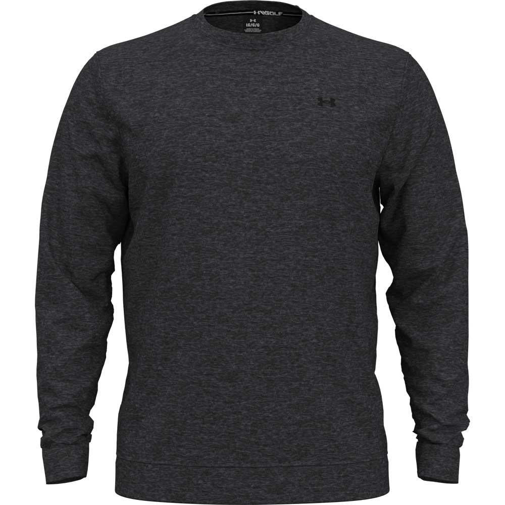 Under Armour Drive Midlayer Crew Herrengolfpullover Black
