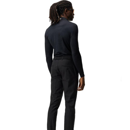 Lindeberg M Aello Soft Compression Langarm Shirt Herren Schwarz