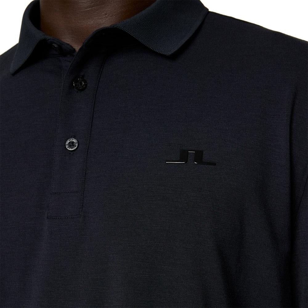 Lindeberg M Florian Langarm Shirt Herren Black
