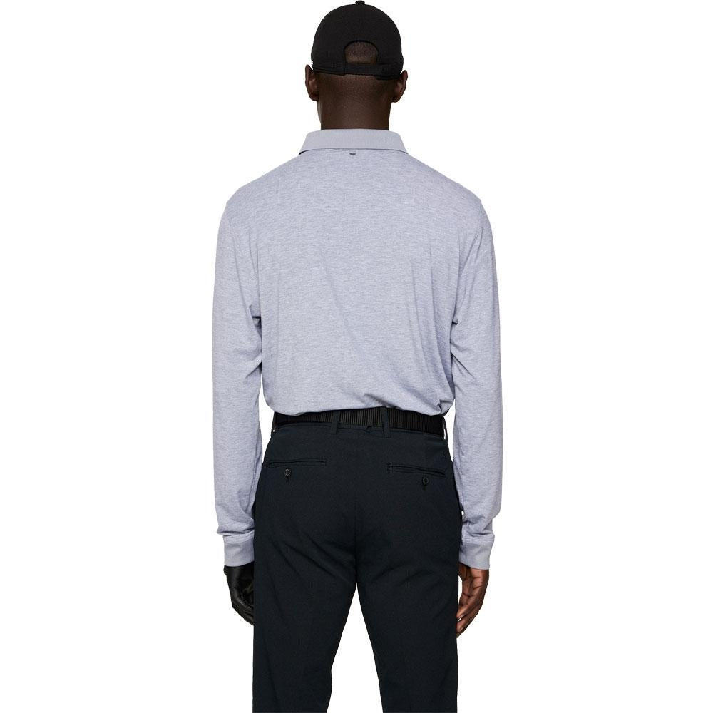 Lindeberg M Florian Langarm Shirt Herren Grey