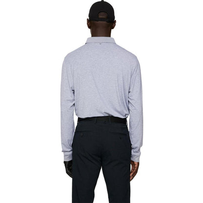 Lindeberg M Florian Langarm Shirt Herren Grey