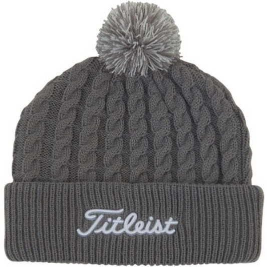 Titleist Cable Knit Pom Pom Damengolfmütze
