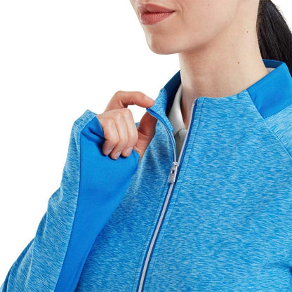 FootJoy Space Dye Thermal Damengolfjacke Blue