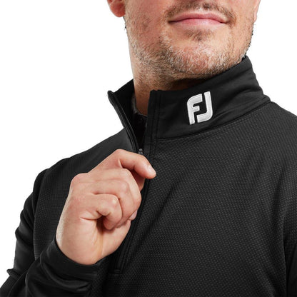 FootJoy Spacer Knit Chill-Out Herrenpullover Black