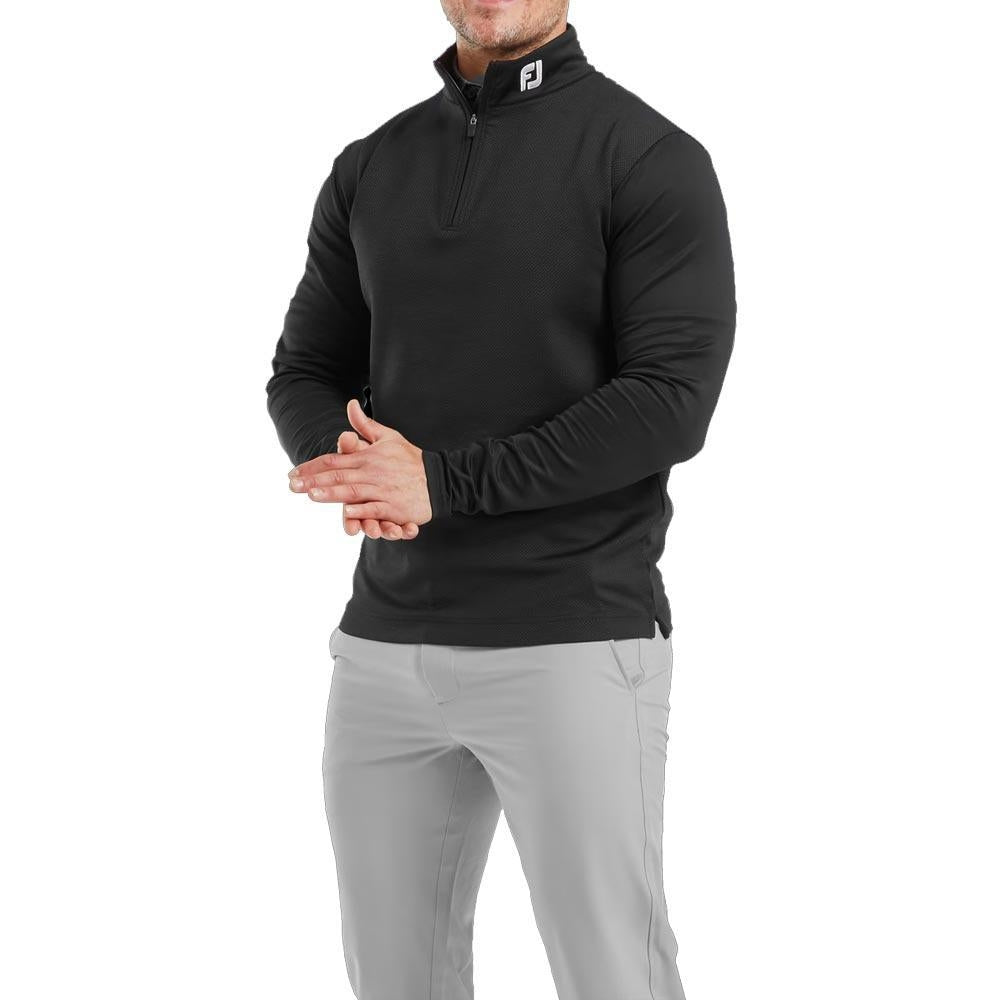 FootJoy Spacer Knit Chill-Out Herrenpullover Black
