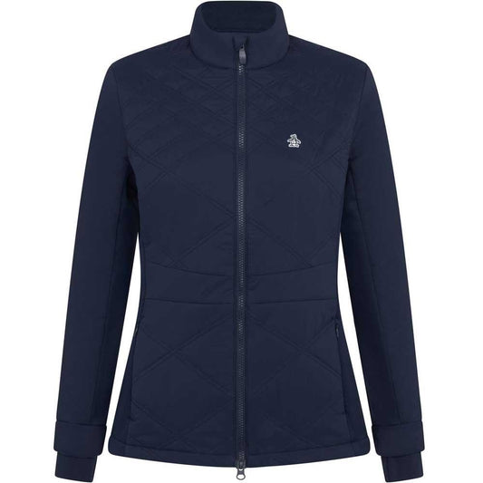 Penguin Insulated Woven Full-Zip Damenjacke Navy