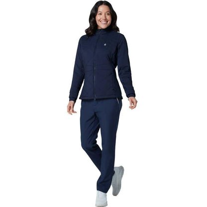 Penguin Insulated Woven Full-Zip Damenjacke Navy