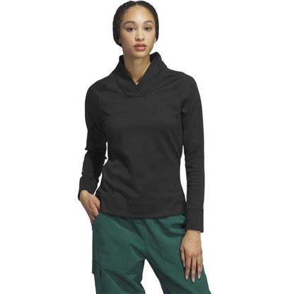 Adidas Ultimate365 COLD.RDY Crossover Mock Tee Damen Black