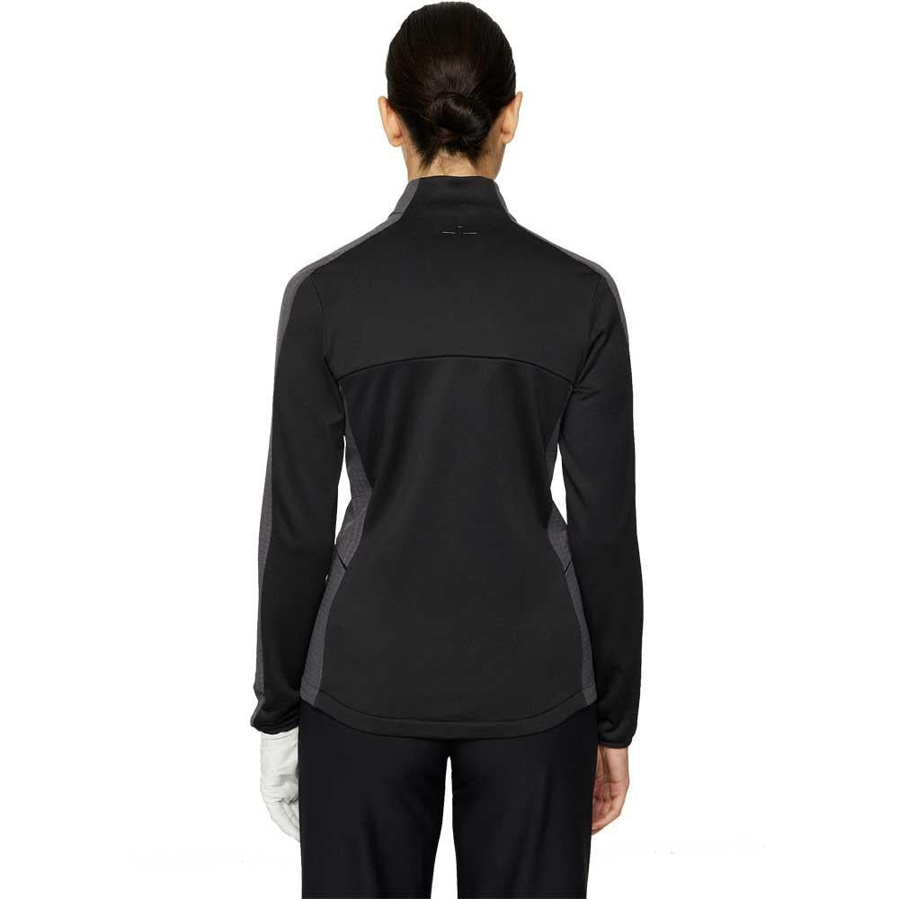 Lindeberg W Nina Hybrid Mid Layer Damengolfjacke Schwarz