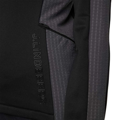 Lindeberg W Nina Hybrid Mid Layer Damengolfjacke Schwarz