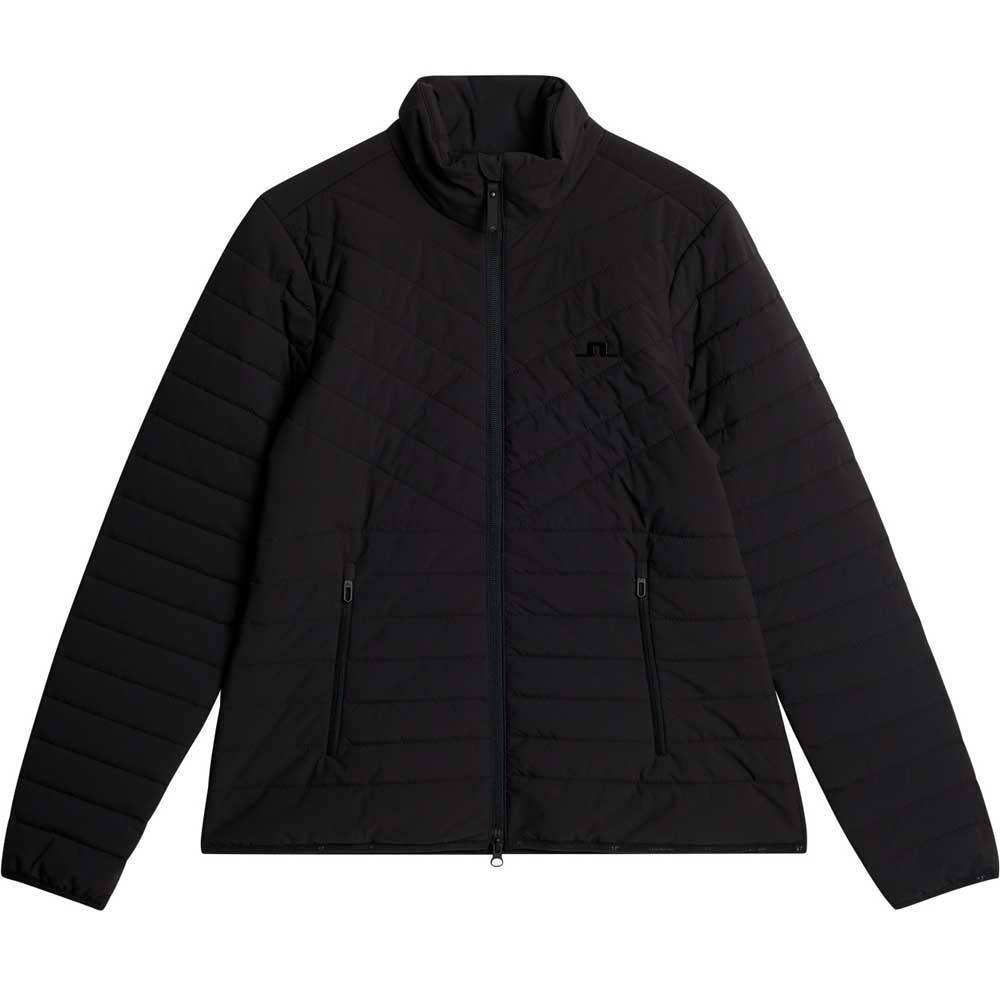 Lindeberg W Marble Quilted Damengolfjacke Schwarz