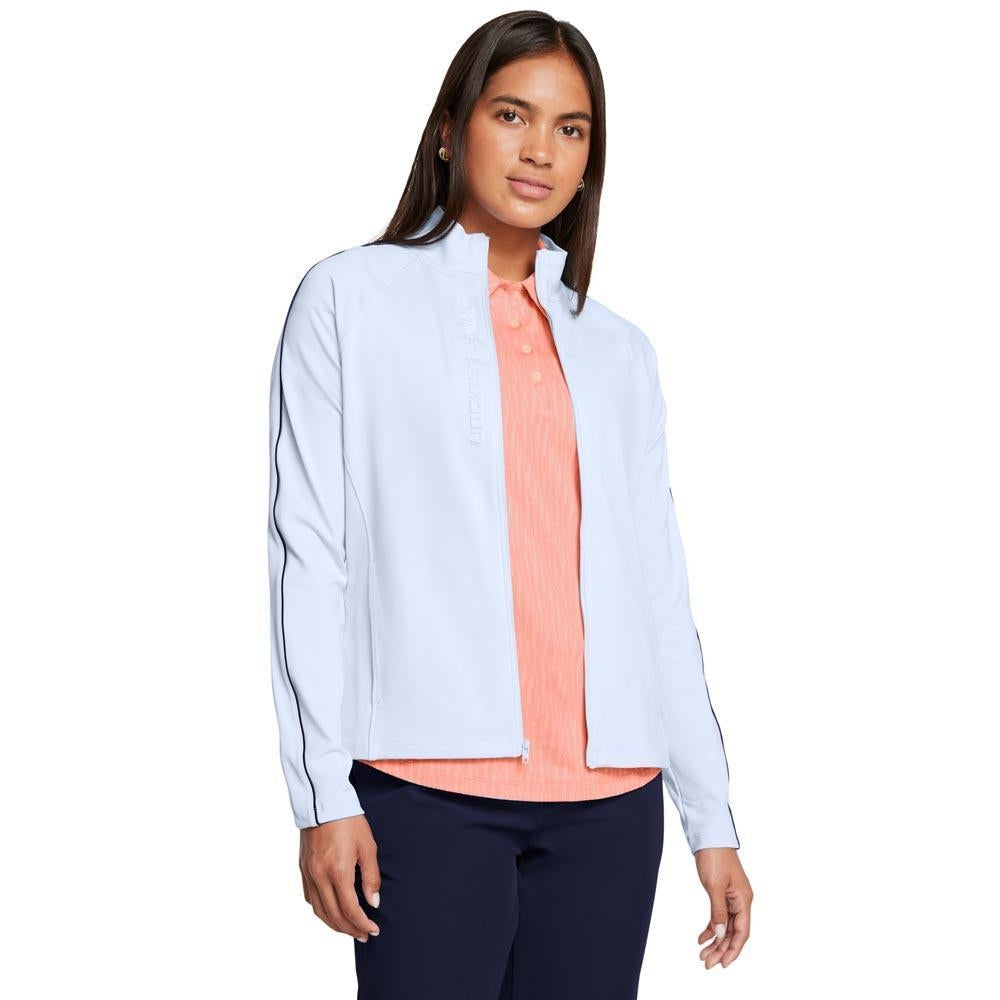 Under Armour Storm Midlayer FZ Damengolfjacke Blau