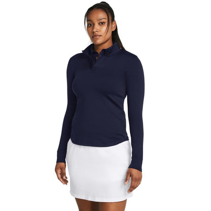 Under Armour Playoff 1/4 Zip Damengolfpullover Navy