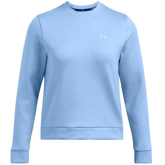 Under Armour Drive Midlayer Crew Damengolfpullover Blue
