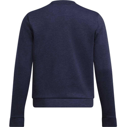 Under Armour Drive Midlayer Crew Damengolfpullover Crew Blue