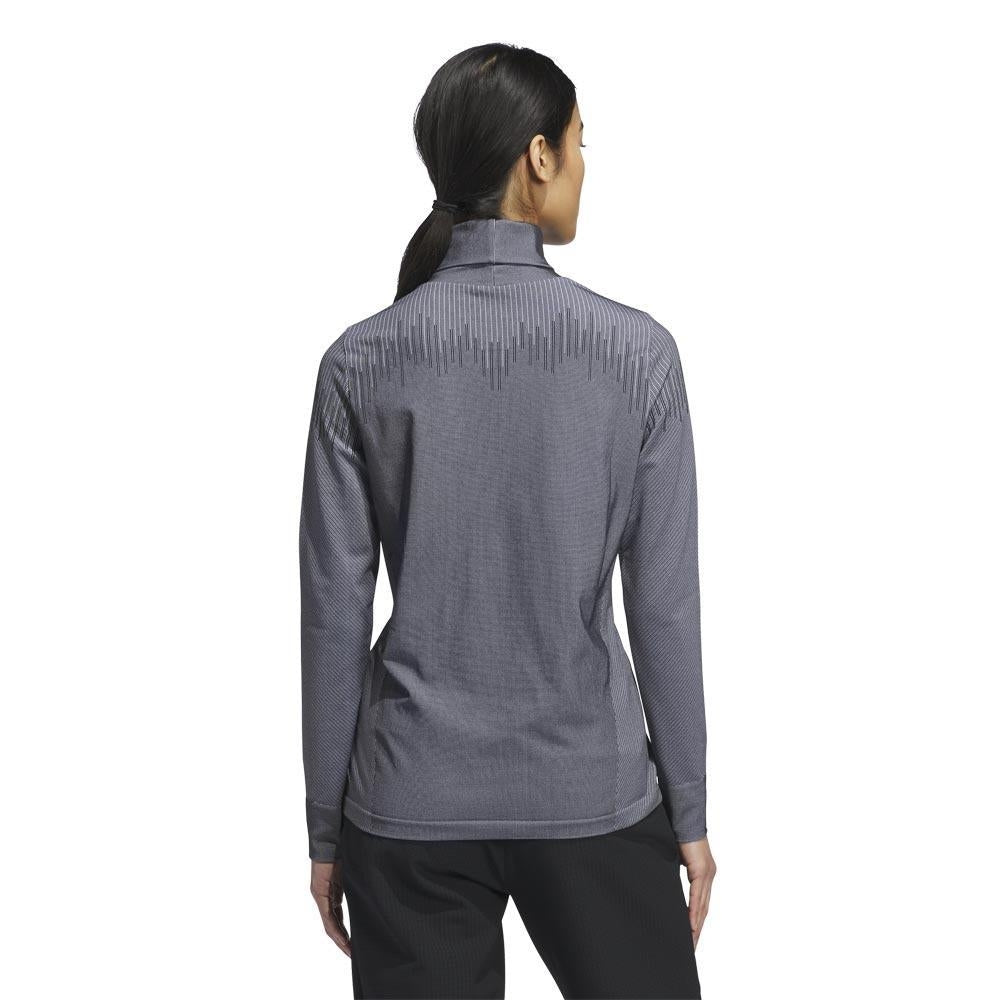 Adidas Ultimate365 Tour Damenlangarmgolfpoloturtleneck Black