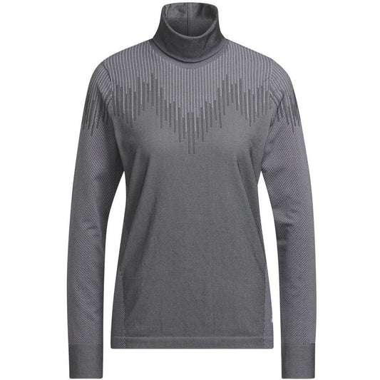 Adidas Ultimate365 Tour Damenlangarmgolfpoloturtleneck Black