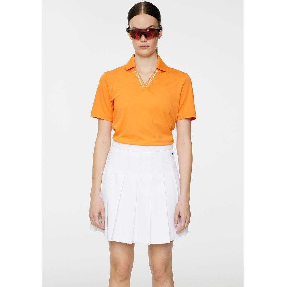 Lindeberg W Lorde Damengolfpoloshirt Orange