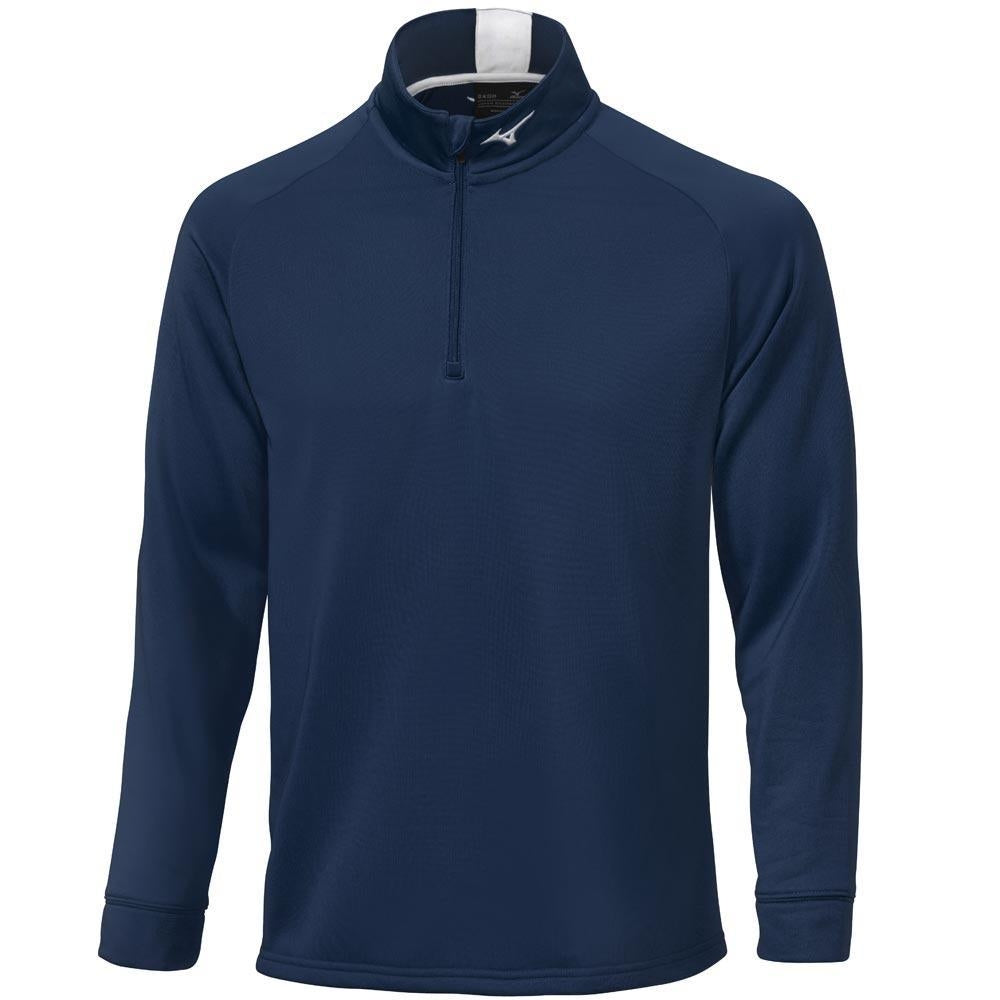 Mizuno Crested Herrengolfpullover Navy