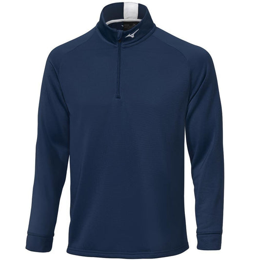 Mizuno Crested Herrengolfpullover Navy
