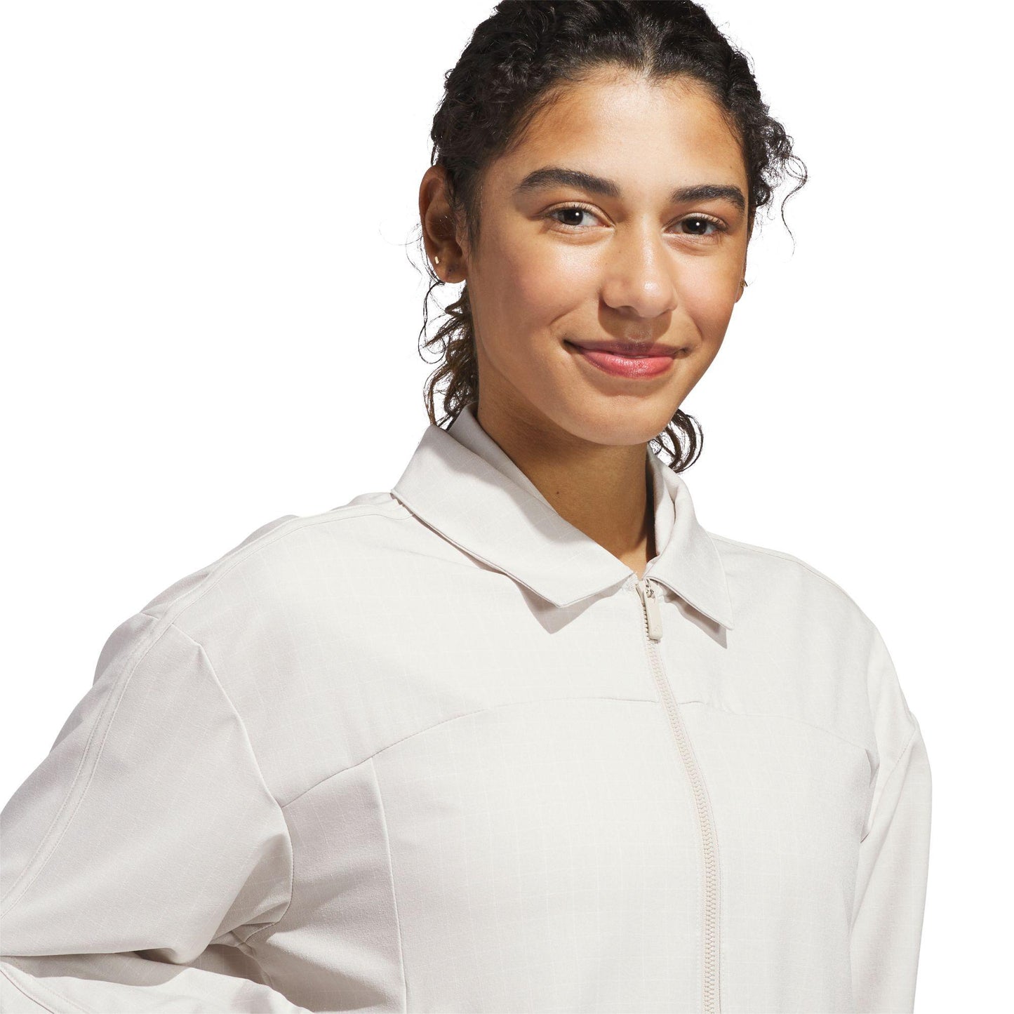 adidas Ultimate365+ Peplum Grid Damenjacke grey