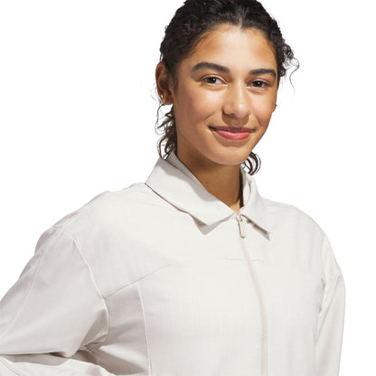 adidas Ultimate365+ Peplum Grid Damenjacke grey