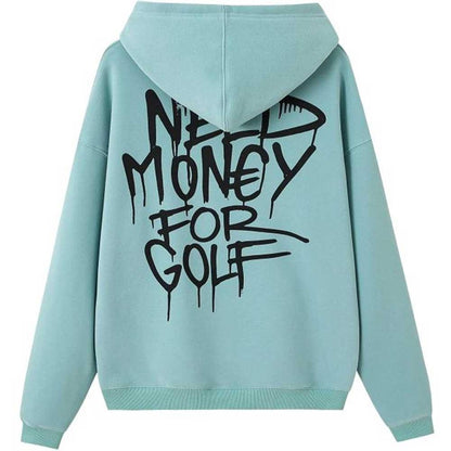 Golf Rowdies Need money for Golf Herrengolfpullover Petrol