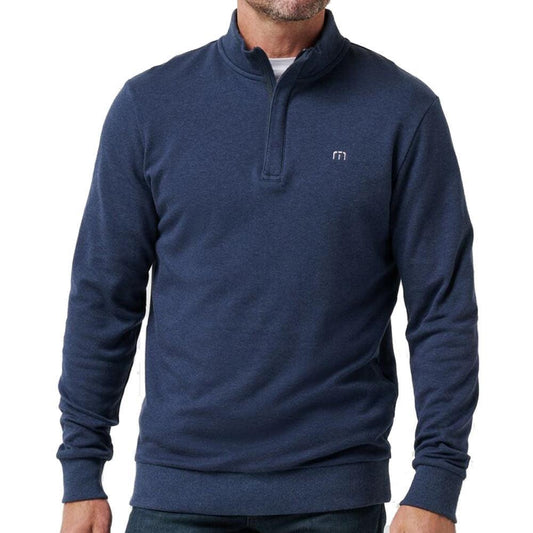 TravisMathew Cloud Quarter Zip 2.0 Herrengolfpullover