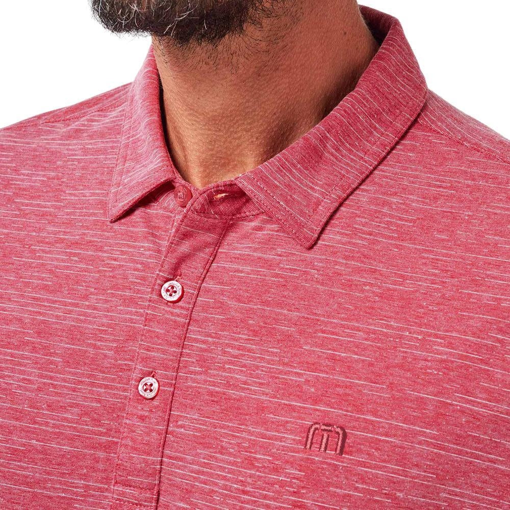 TravisMathew The Heater Heather Scooter Herrengolfpoloshirt