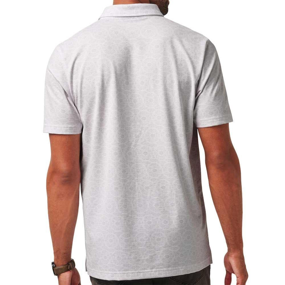 TravisMathew Free Passage White Herrengolfpoloshirt