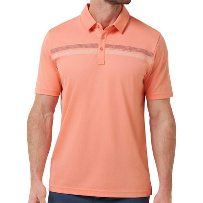 TravisMathew Roaming Routes Terra Cotta Herrengolfpoloshirt