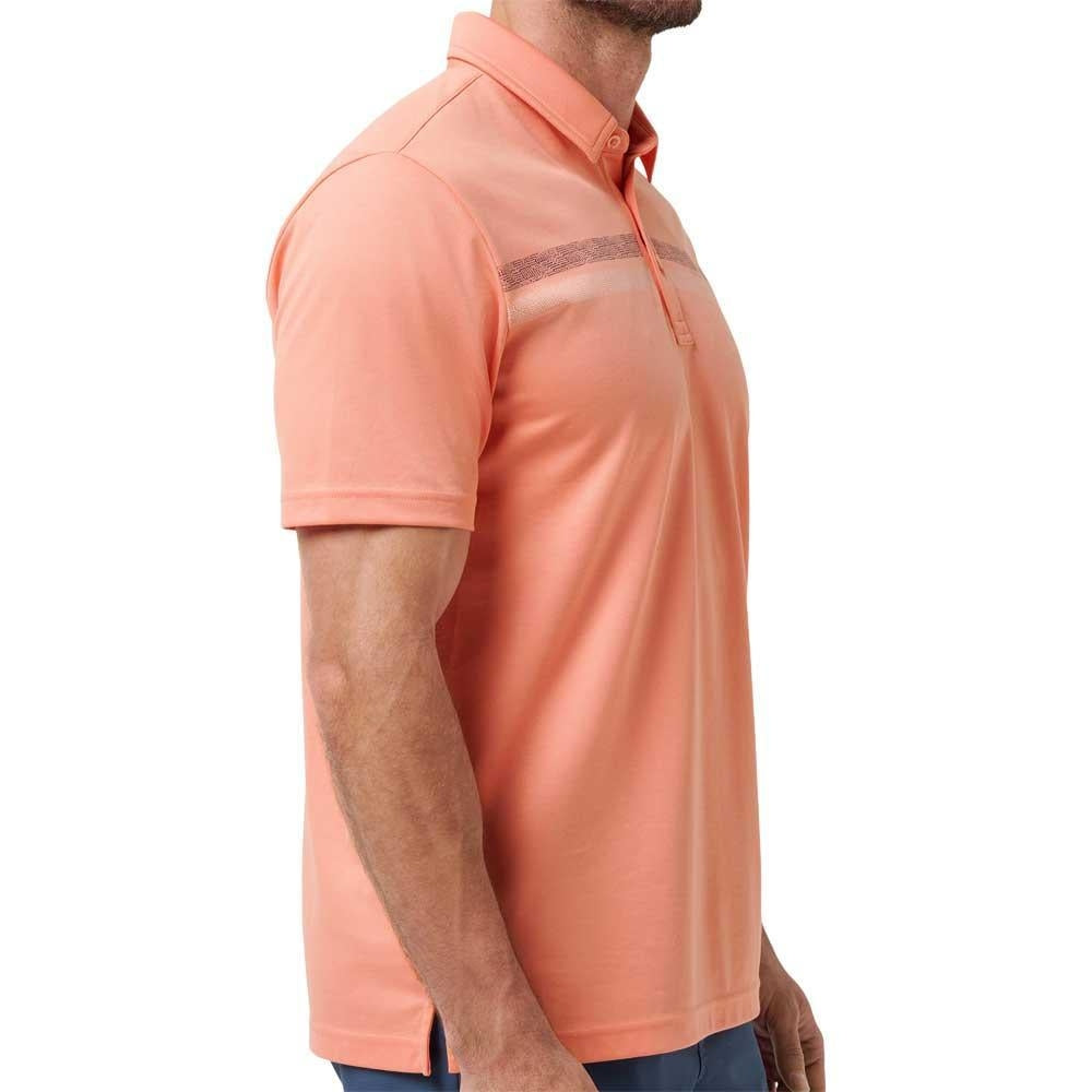 TravisMathew Roaming Routes Terra Cotta Herrengolfpoloshirt