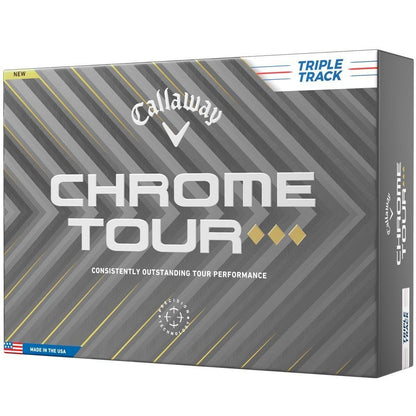 Callaway Chrome Tour TD Triple Track Golfbälle 2025