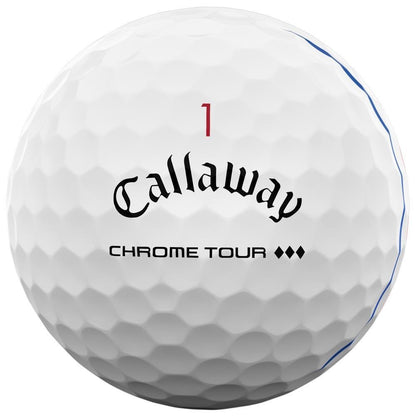 Callaway Chrome Tour TD Triple Track Golfbälle 2025