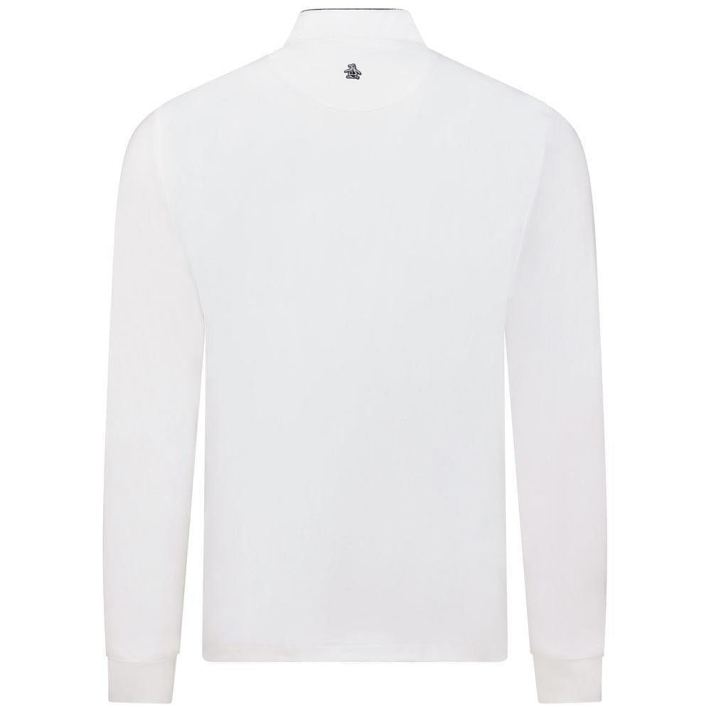 Penguin Technical Earl 1/4 Zip Long Sleeve Weiss