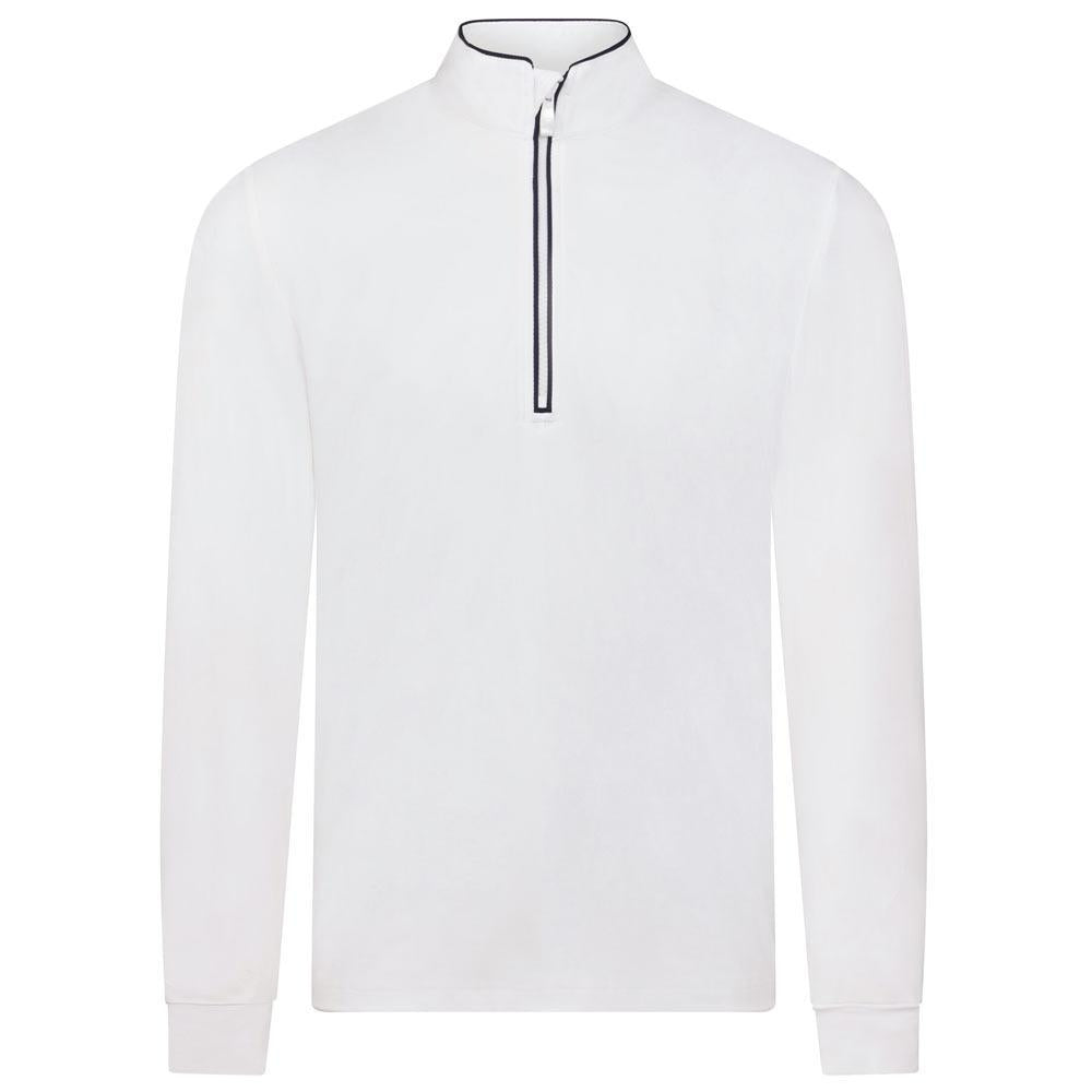 Penguin Technical Earl 1/4 Zip Long Sleeve Weiss