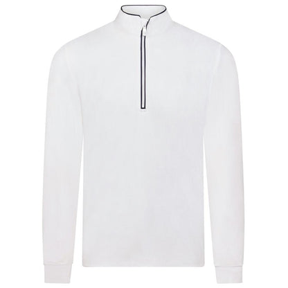 Penguin Technical Earl 1/4 Zip Long Sleeve Weiss