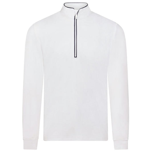 Penguin Technical Earl 1/4 Zip Long Sleeve Weiss